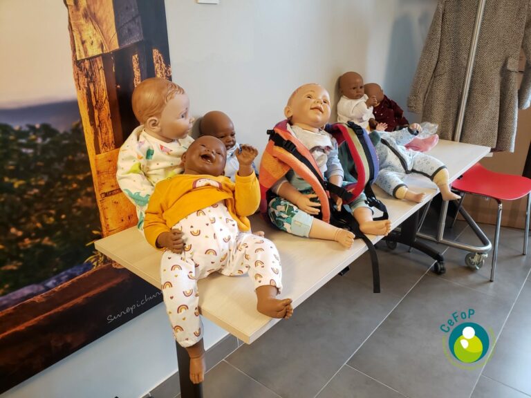 poupons lestés formation portage bébés crèche