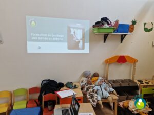 formation portage bébé crèche Lyon