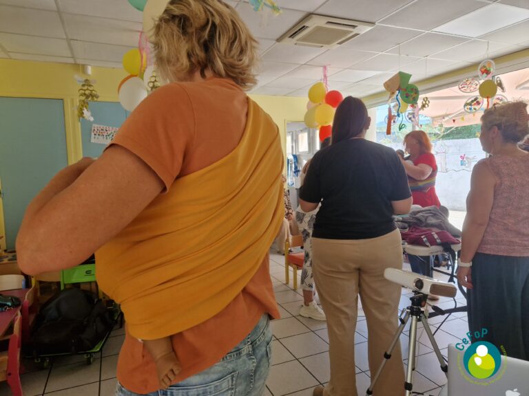 formation portage bébé crèche gonfaron var